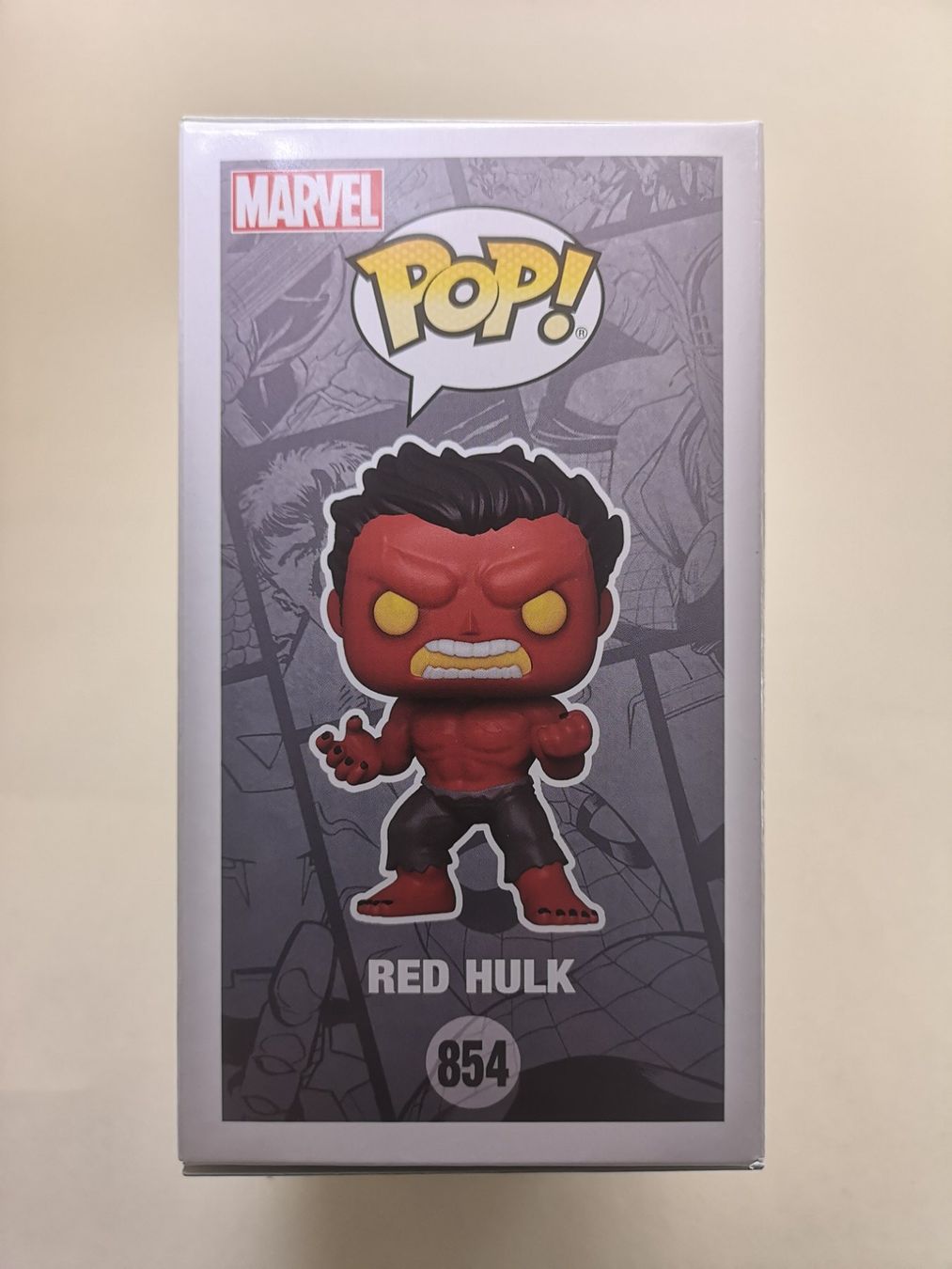Funko Figuren: Funko Pop Red ​Hulk #854 – Neu und originalverpackt aus Riehen von _TheCollectorShop_ 3