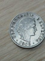 pièce de 20 centimes suisses 1908