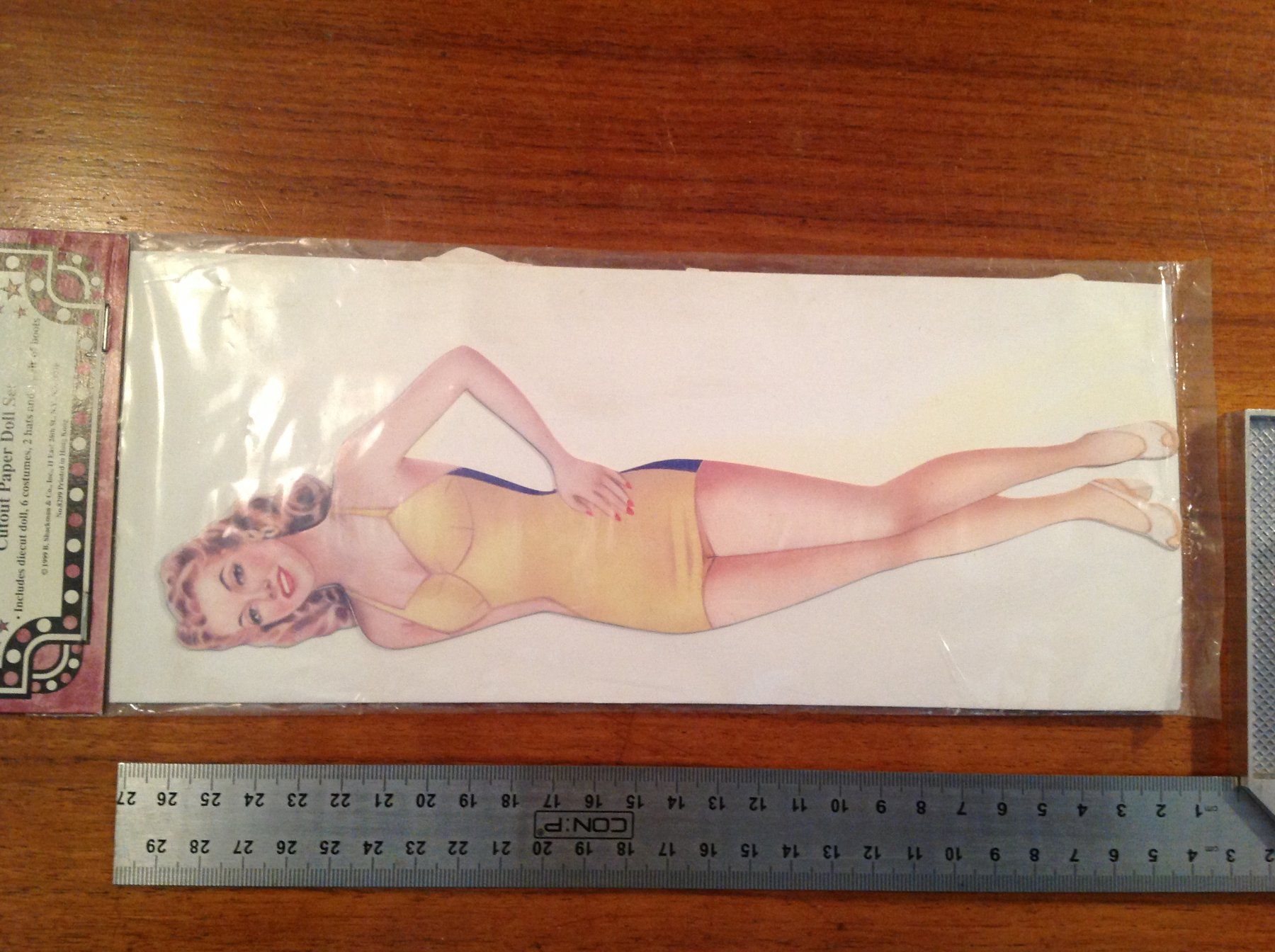 Cartoline: 1999 - Paper Doll - pin-up / OVP – Usato da Vuiteboeuf venduto da broticaire