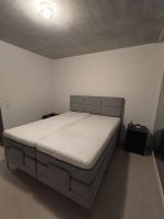 Elektrisches Boxspringbett grau verstellbar guter Zustand