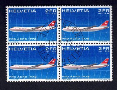 Tutti i francobolli: PRO AERO 1972 – Nuovo (secondo la descrizione) da Pfäffikon ZH venduto da Romulus