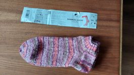 Handgestrickte Socken aus Bambuswolle, Grösse 38/39