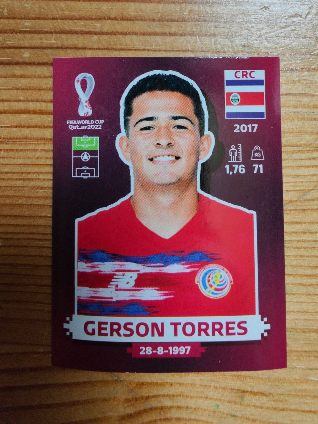 Panini Sammelbilder & Trading cards: Panini WM 2022-CRC 19 – Neu und originalverpackt aus Hittnau von stamps_and_coins
