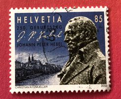 Nr.1356 GESTEMPELT 250. Geburtstag Johann Peter Hebel    
