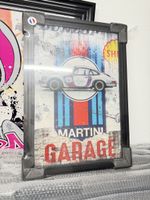 Martini Racing Garage Bild - Retro Deko für Auto Fans! NEU