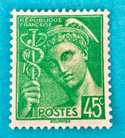 Briefmarken aus Frankreich Merkur  Siehe Original Fotos.