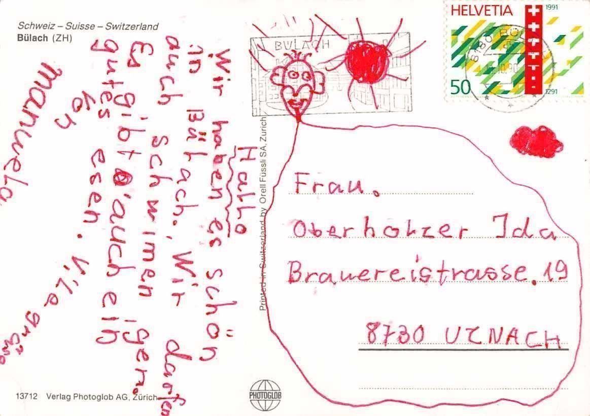 Cartoline postali: GRUSS aus BÜLACH ZH – Usato da Winterthur venduto da SchatzchischtliWinti 1