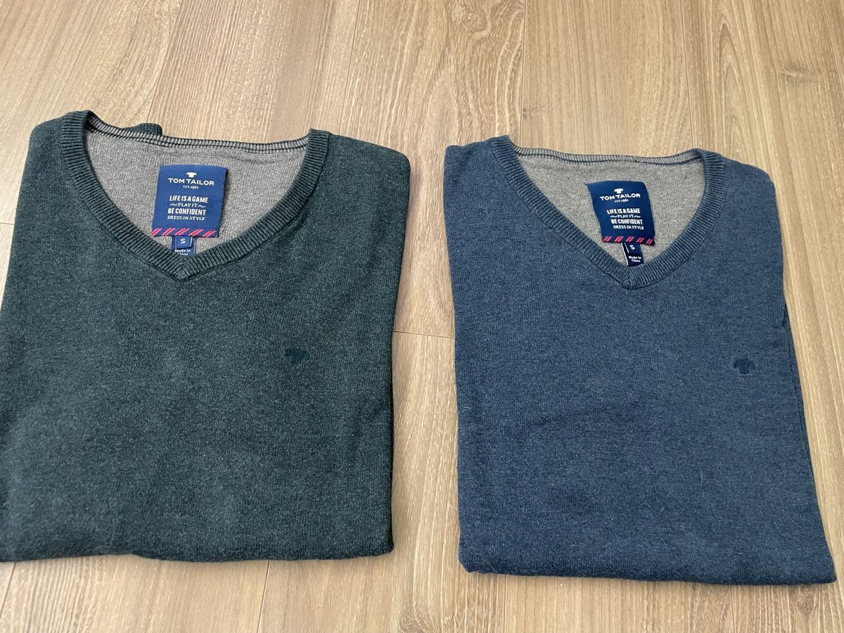 Tom Tailor Maglioni & Felpe: Tom Tailor, lot de 2 pulls, taille S – Usato da Sierre venduto da Ruyfigas