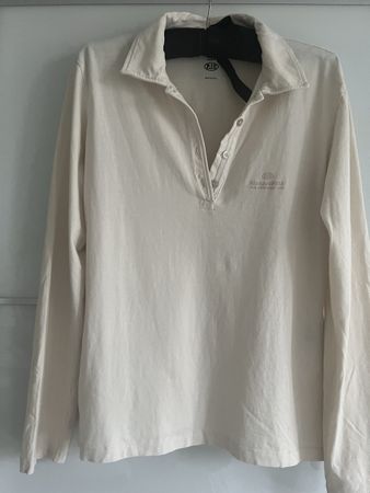 Parajumpers polo shirt, long sleeves, cream color