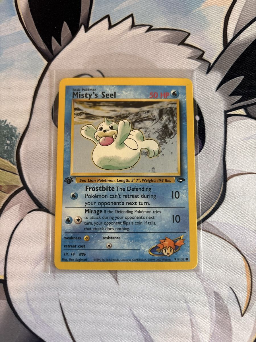 Pokémon Cartes à collectionner: Misty's Seel (GC 91) First Edition – D'occasion à Regensdorf par sam_qrg5