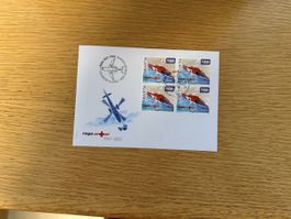 50 Jahre REGA FDC 4er Block 12.3.2002 Zürich 