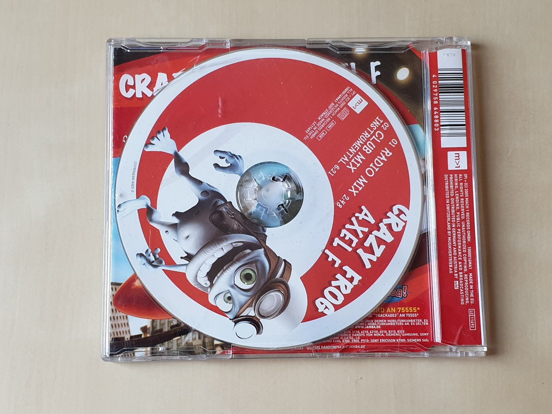 CDs: Crazy Frog Axel F – D'occasion à Stansstad par collectorsshop 1
