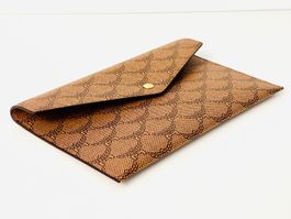MCM x TONHALLE ZÜRICH limitierte Clutch - Coated Canvas