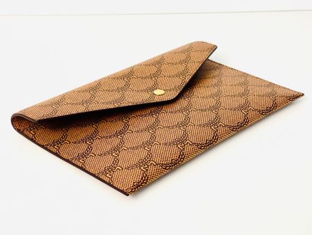 MCM x TONHALLE ZÜRICH limitierte Clutch - Coated Canvas