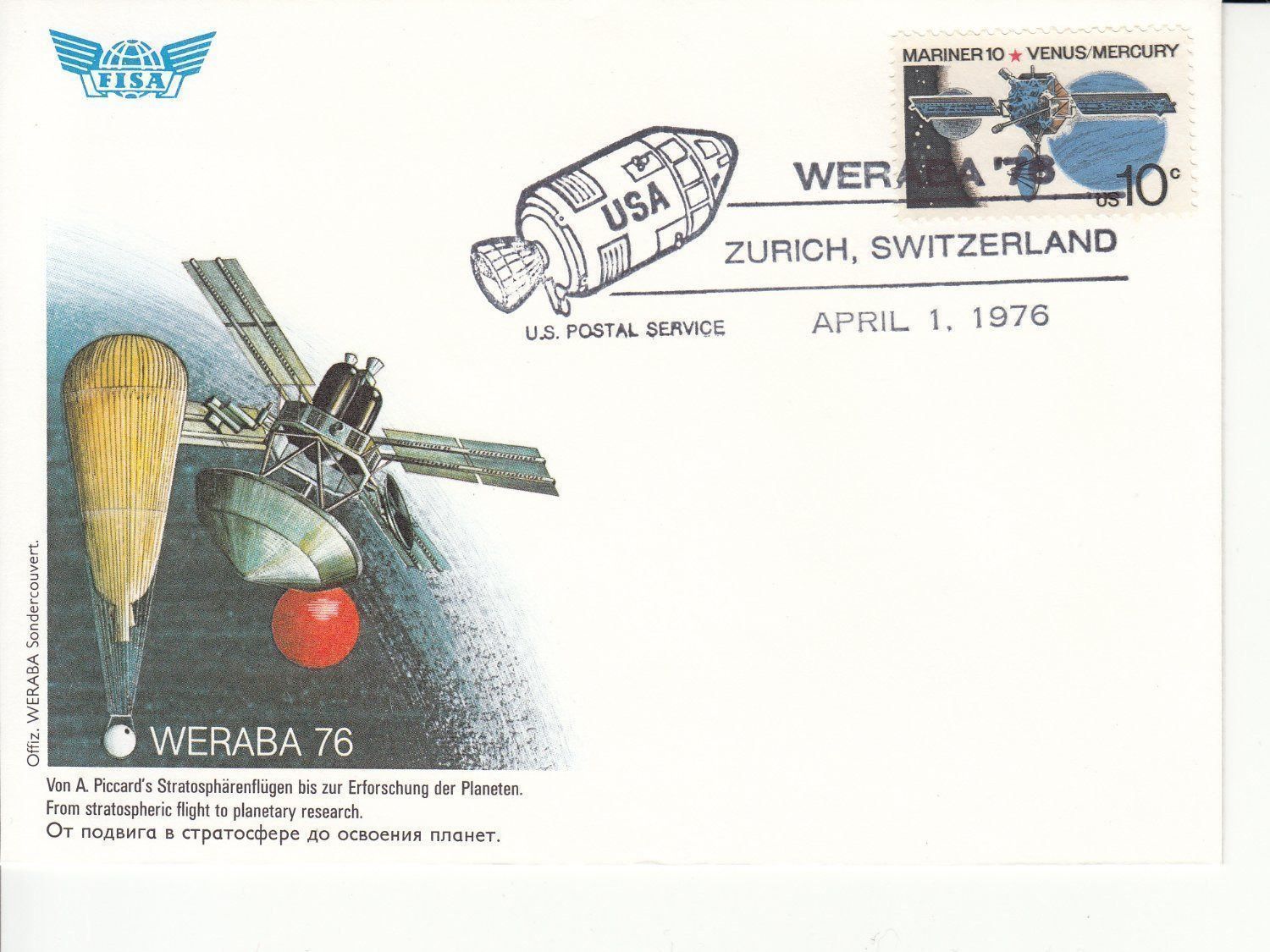 Alle Briefmarken: 4 Briefe WERABA 76 – Gebraucht aus Bürglen TG von StampGraf 2