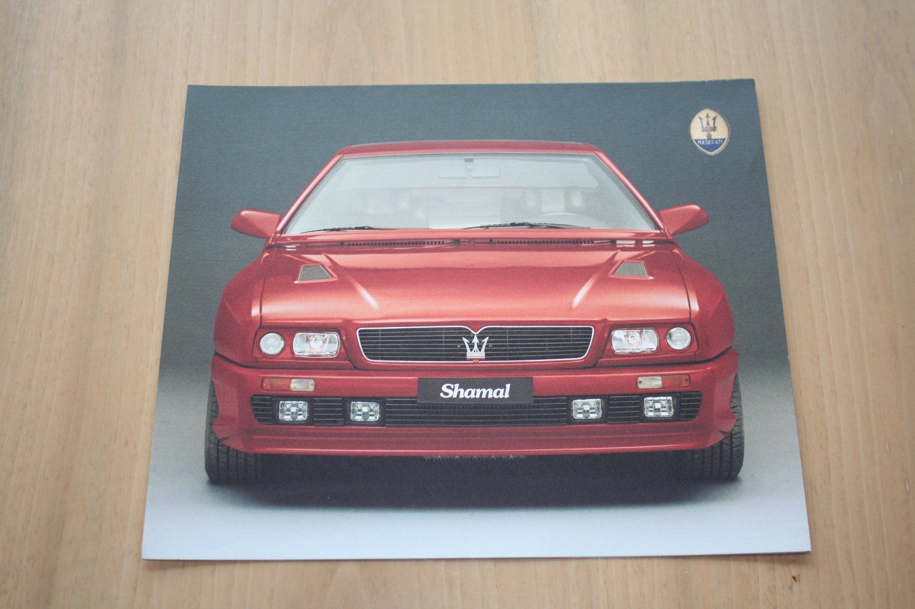 Maserati Documenti: Maserati Shamal 3.2 Prospekt – Usato da Wikon venduto da erwin400