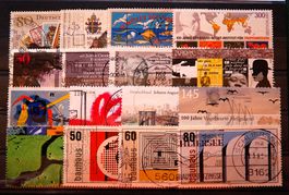 Allemagne germany - 16 recent stamps used K