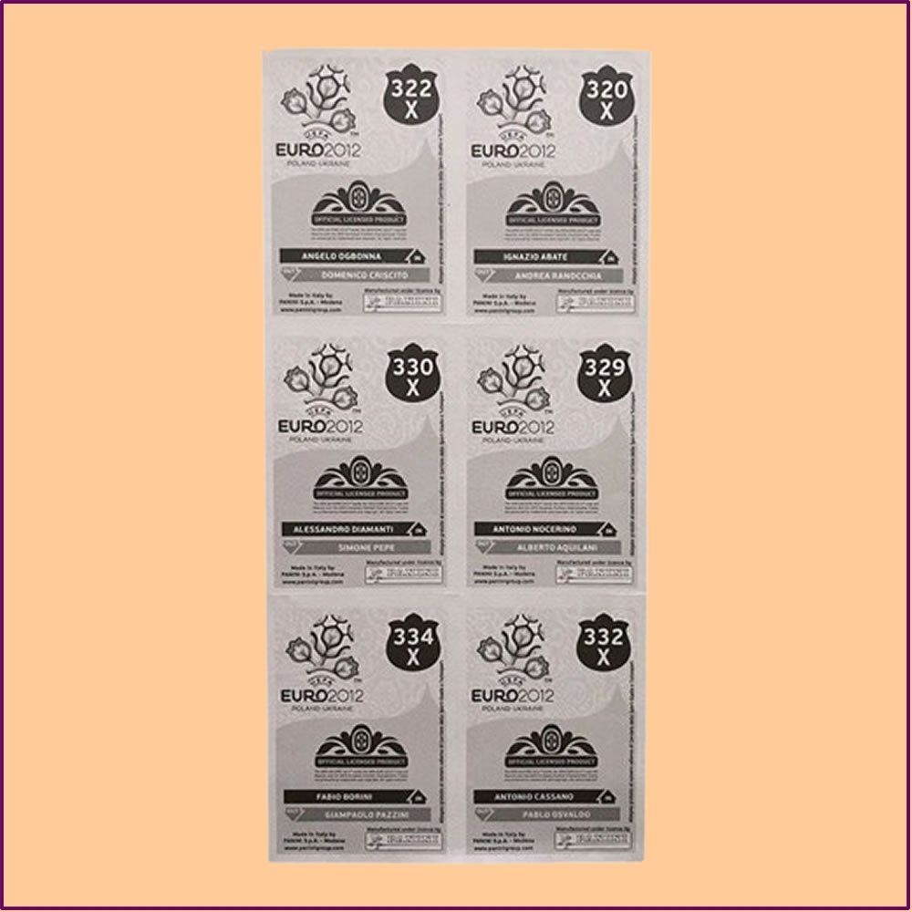Panini Carte collezionabili: Panini EM Euro 2012 Extra - 6 Update Sticker Italien – Nuovo (secondo la descrizione) da Ettingen venduto da Rlegge 1