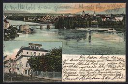 Rheinfelden, Ortsansicht mit Soolbad Sch