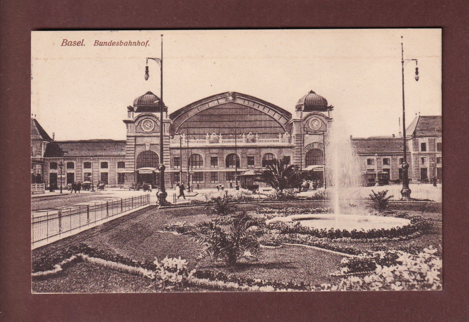 Cartes postales: BASEL - Bundesbahnhof - Feldpost – D'occasion à Pully par nicecards-shop