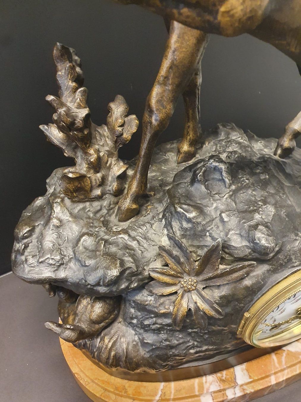 Orologi da terra & Orologi da parete: Pendule Lecourtier en Bronze – Usato da La Chaux-de-Fonds venduto da curtitswisswatches 4