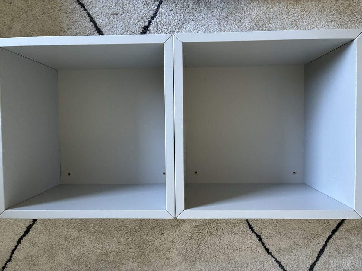 Scaffali: 2 IKEA EKET Module, hellgrau, 35 x 35 x 25 – Usato da Zürich venduto da Sylvie0011 5