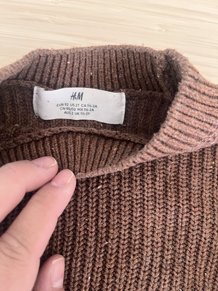 H&M Pullover & Sweatshirts: Joli pull garçon en maille H&M, taille 92 🍂 – Neu (gemäss Beschreibung) aus Cossonay-Ville von Venusa09 1