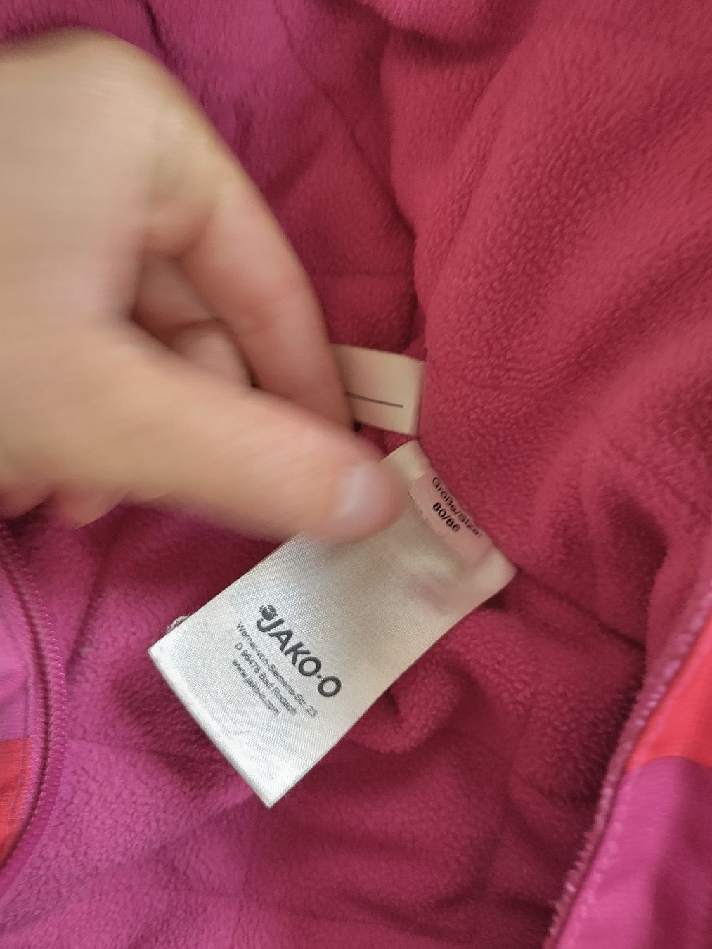 Jako-O Completi: Schneeoverall Jako-o gestreift Grösse 80/86  – Usato da Wattwil venduto da Cha07 1