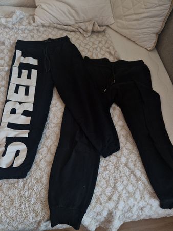 Schwarze Jogginghose / Trainerhose, Grösse M, unisex!