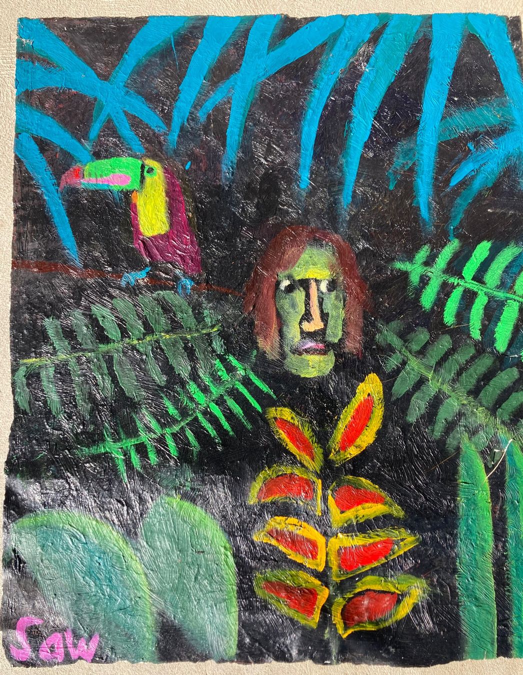 Dipinti: Original Acryl auf Leinwand – Usato da Ranflüh venduto da SwR_E19 5