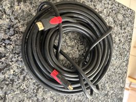 Langes HDMI Kabel, 10m wie neu, perfekt für Sommerkino!