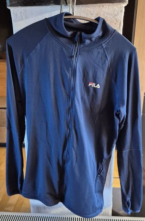 Fila Performance Jacke, Dunkelblau, Grösse XL, guter Zustand