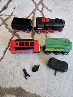 BRIO Lokomotiven Set mit Dampflok, elektrischer Lok und Zub.