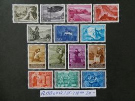 FL 1959-64 Nr. 325-338 postfrisch