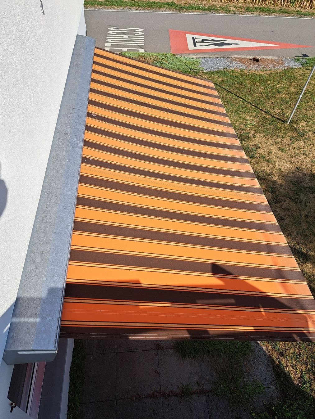 Tende da sole: Sonnenstore orange-braun gestreift Breite 4.06m – Usato da Sins venduto da mch_z7dl 2