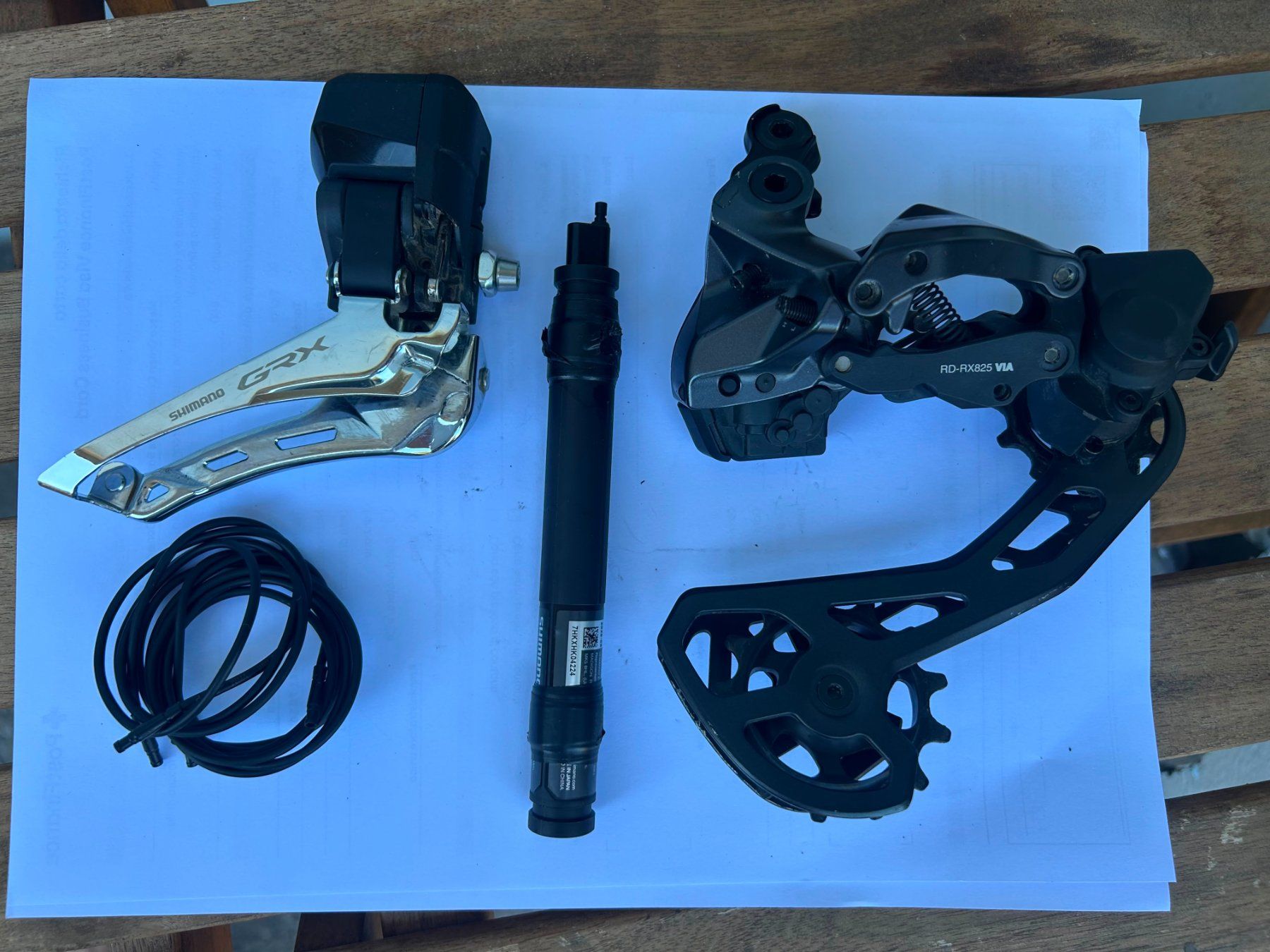 Shimano Ersatzteile: GRX Di2 RX825 partial groupset – Neu (gemäss Beschreibung) aus Zürich von Iamted