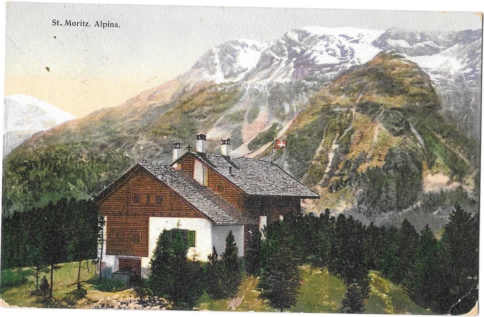 Cartes postales: St. Moritz Alpina – D'occasion à Olten par clotaldi