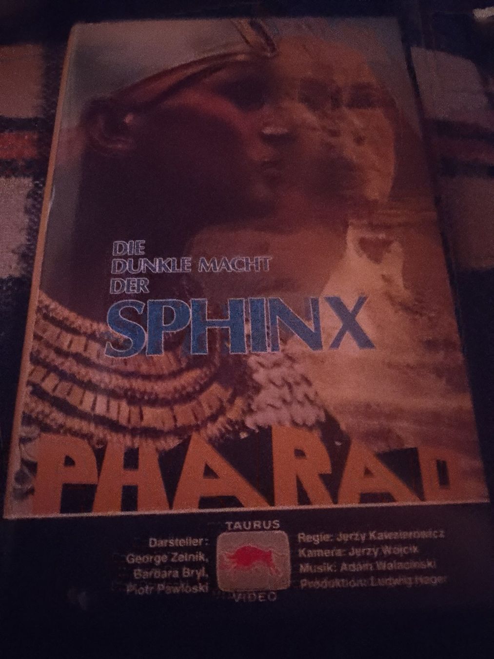 Tutti i VHS: Pharao - Die dunkle Macht der Sphinx TAURUS VHS – Usato da Remetschwil venduto da Privatflohmi