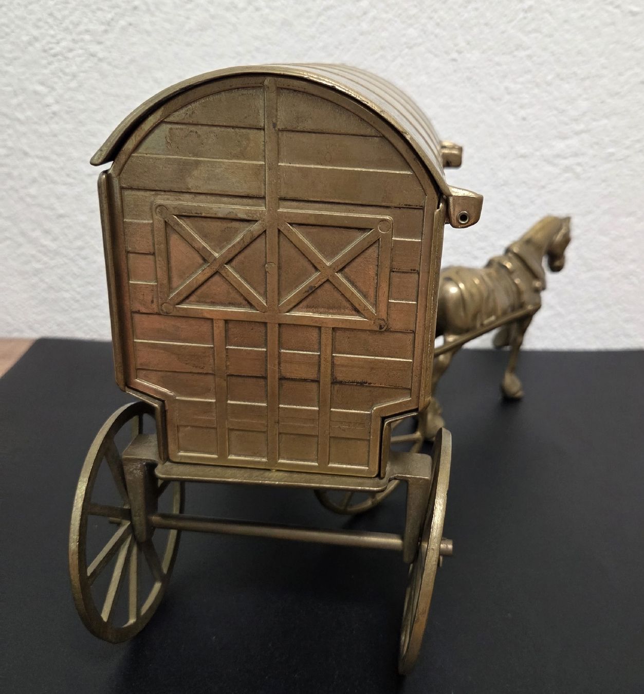 Kutschen: Grosse Vintage Messing-Kutsche mit Geheimfach Schatulle  – Gebraucht aus Allenwinden von pro_nmg9 5