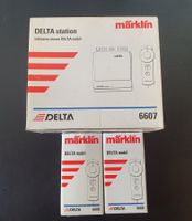 MÄRKLIN: DELTA STATION 6607 MIT 2 X DELTA MOBIL 6608 OVP