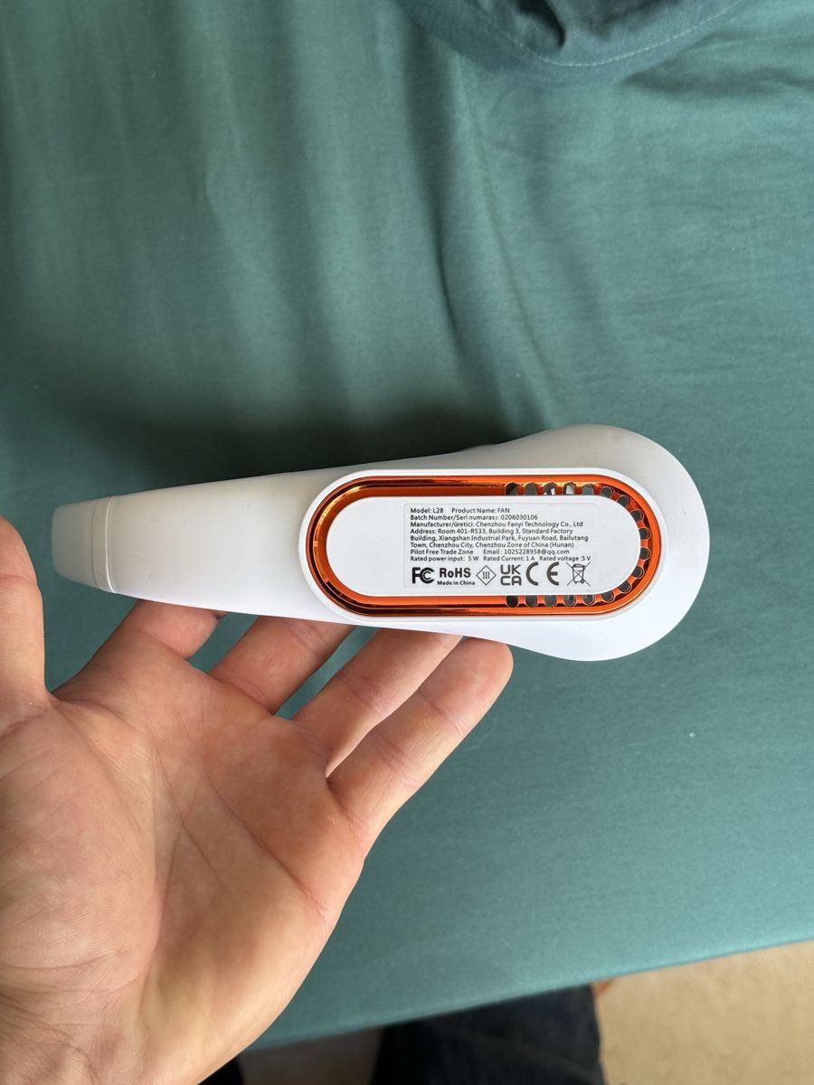 Ventilateurs: Nacken Ventilator Tragbar Weiss Neu – D'occasion à Zürich par mangomaster 2