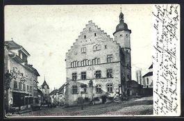 Sursee, Rathaus mit Unterstadt, Strassen