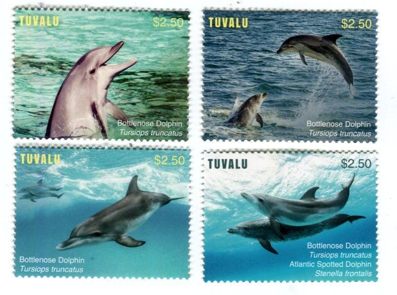 Tutti i francobolli: Briefmarken "Delfine". Tuvalu. – Nuovo e nell'imballaggio originale da Basel venduto da Butsch5