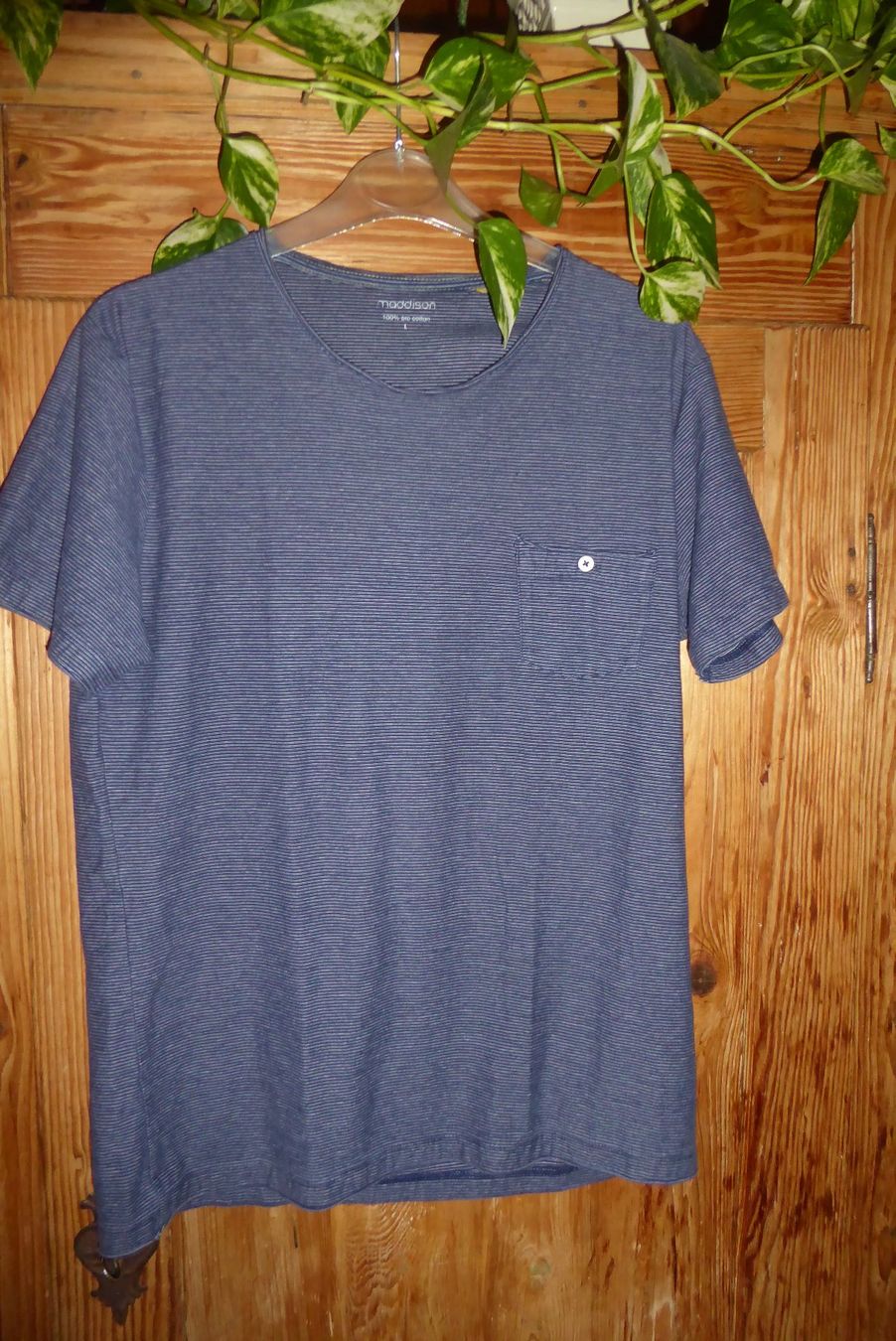 T-shirt: Herren Tshirt Gr L moddison bio cotton – Usato da Sargans venduto da Benziner