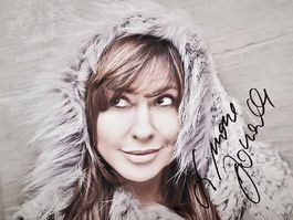 Simone Thomalla - Autogramm auf Foto