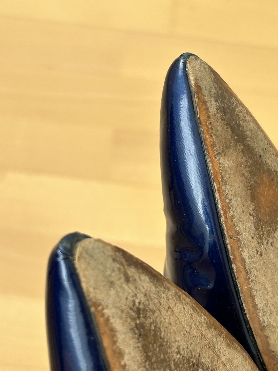Scarpe da donna: Pumps Slingback Lack blau Gr. 40 – Usato da Reinach BL venduto da meinstil 5