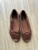 La Garçonne Doreen; braune Lederballerina. Top Zustand!