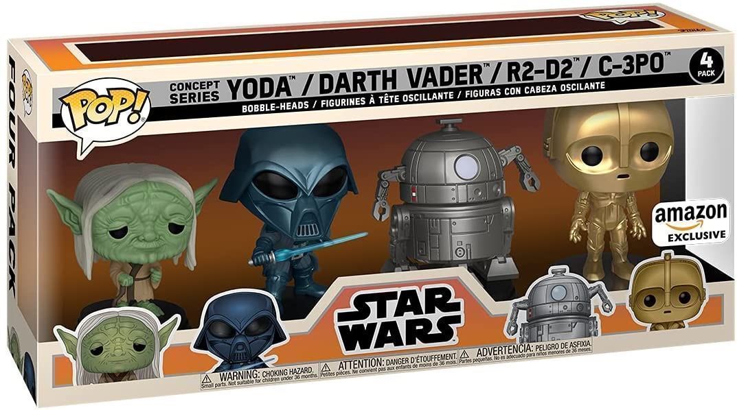 Funko Figuren: Funko Star Wars 4 Pack Concept Series - Amazon exclusive – Neu und originalverpackt aus Wettingen von __mj81