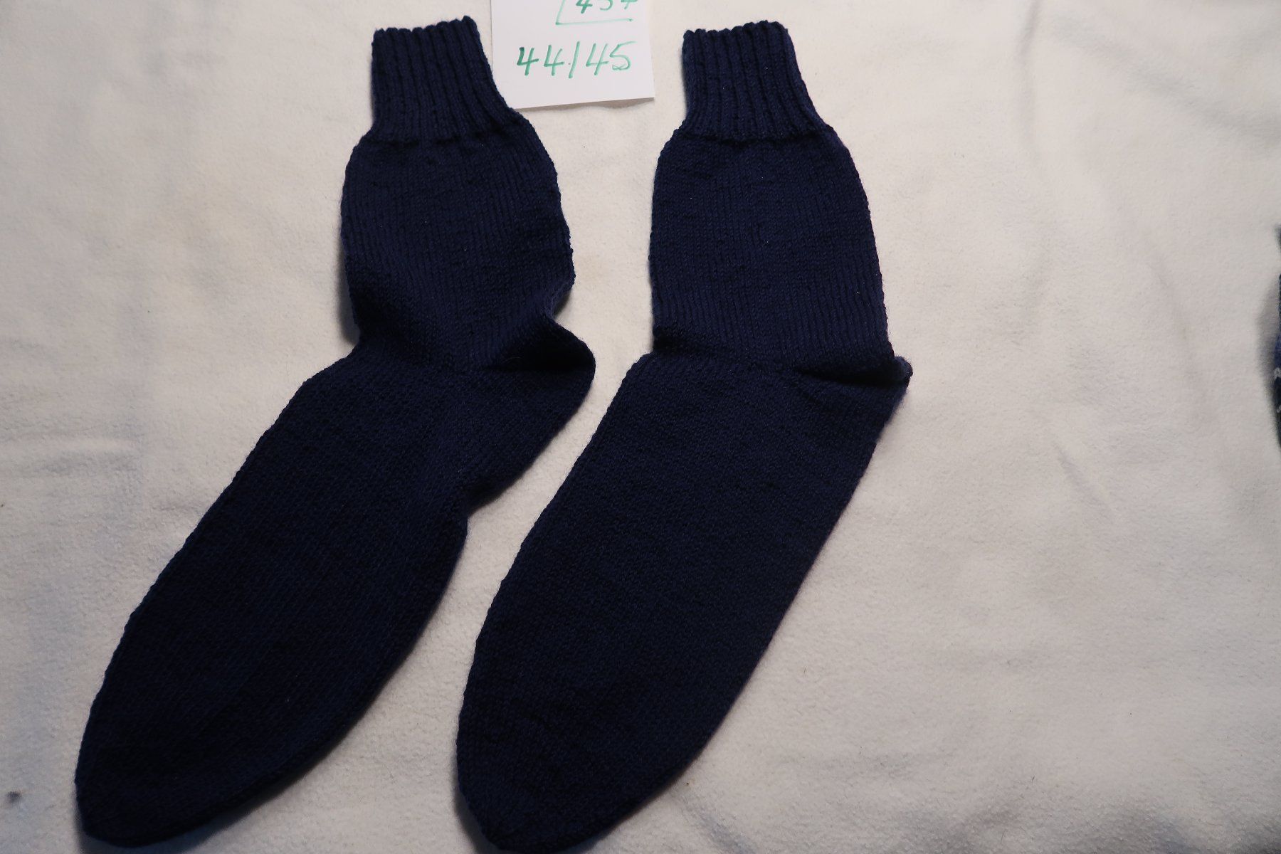 Calze: Handgestr.Wollsocken Gr: 44/45    (454-) – Nuovo e nell'imballaggio originale da neuenhof venduto da Caterchen