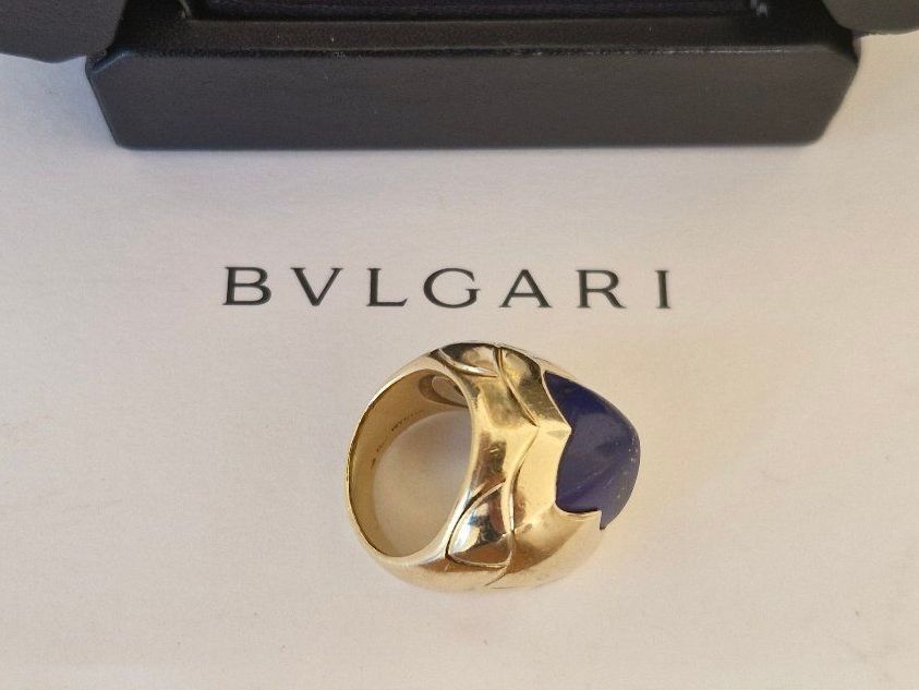 Bulgari Anelli: BULGARI Pyramide Ring  ORIGINAL 18 KARAT GELBGOLD – Usato da Muenchen venduto da enjoymunichdesign 1